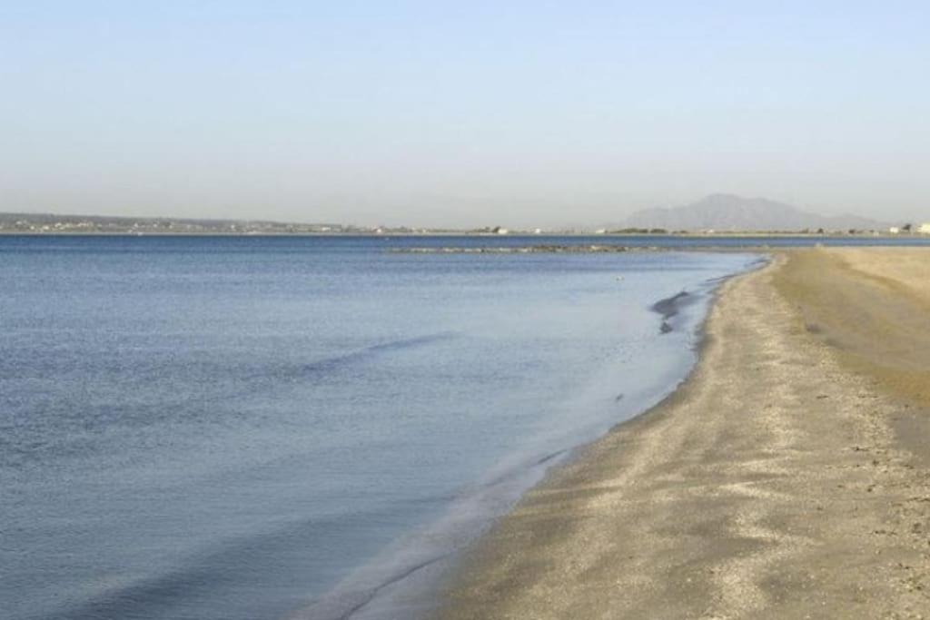 Apartamento Frente Al Mar, Familiar Y Acogedor. 圣波拉 外观 照片