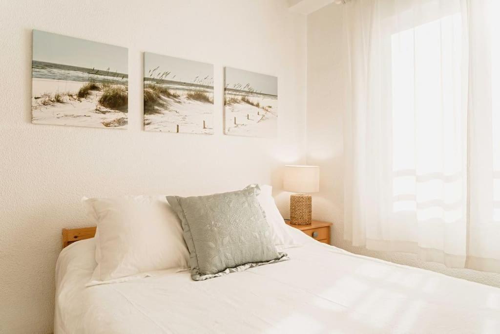 Apartamento Frente Al Mar, Familiar Y Acogedor. 圣波拉 外观 照片