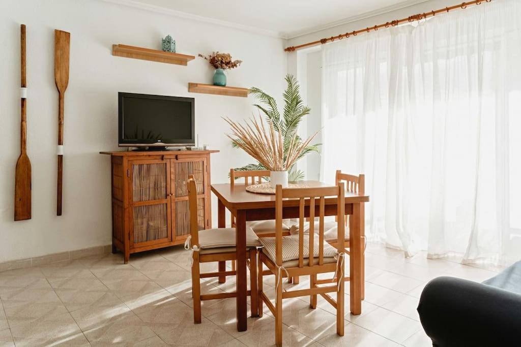 Apartamento Frente Al Mar, Familiar Y Acogedor. 圣波拉 外观 照片