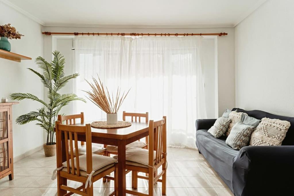 Apartamento Frente Al Mar, Familiar Y Acogedor. 圣波拉 外观 照片