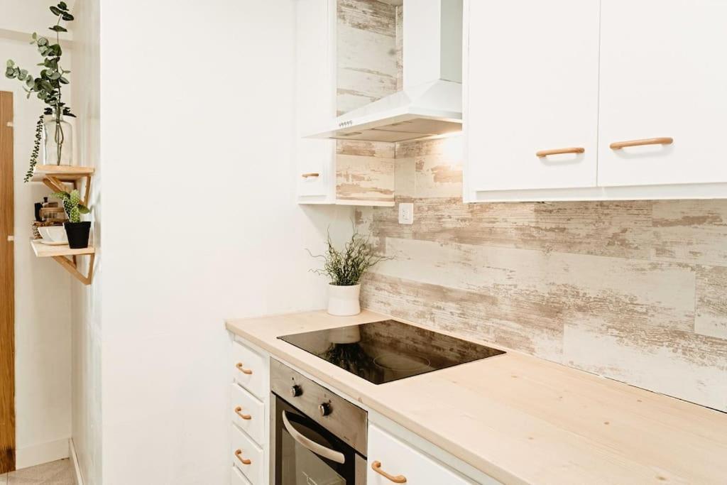 Apartamento Frente Al Mar, Familiar Y Acogedor. 圣波拉 外观 照片